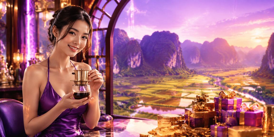 Cảnh thưởng thức cà phê và cá cược tại Ninh Bình